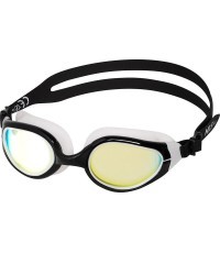 NILS AQUA NQG480MAF melnbaltas peldbrilles