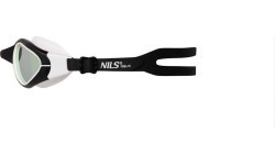 NILS AQUA NQG480MAF melnbaltas peldbrilles
