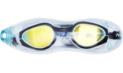 NILS AQUA NQG480MAF melnbaltas peldbrilles