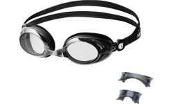 Melnas peldbrilles NILS AQUA NQG500AF