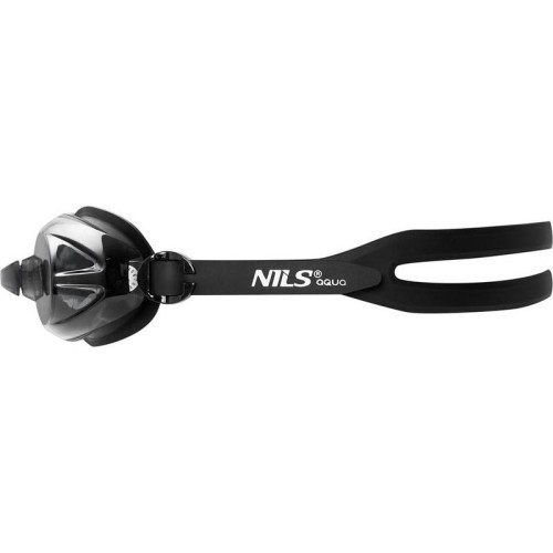 Черные очки для плавания NILS AQUA NQG500AF