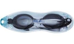 Melnas peldbrilles NILS AQUA NQG500AF