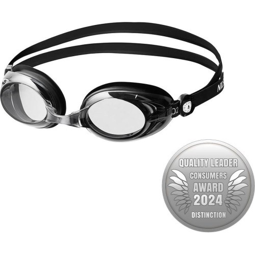 Melnas peldbrilles NILS AQUA NQG500AF