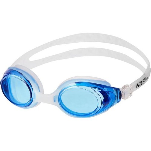 Peldēšanas brilles Nils Aqua NQG600AF, baltas/zilas