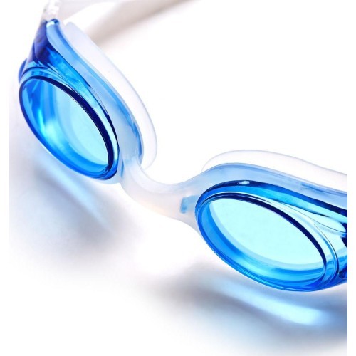 Очки для плавания Nils Aqua NQG600AF, бело-синие