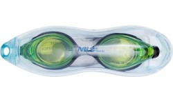 Melnas / zaļas peldēšanas brilles NILS AQUA NQG600AF