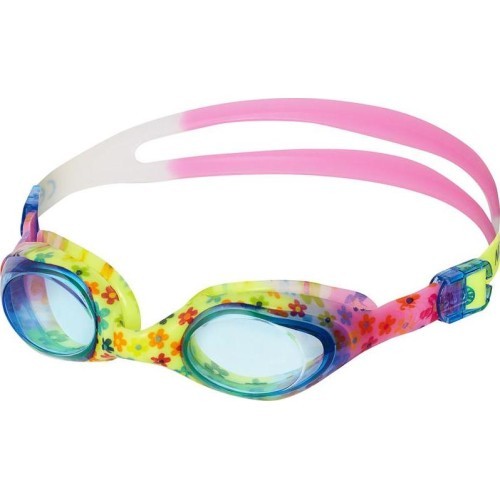 NQG170FAF BLUE FLOWERS JUNIOR GOGGLES NILS AQUA