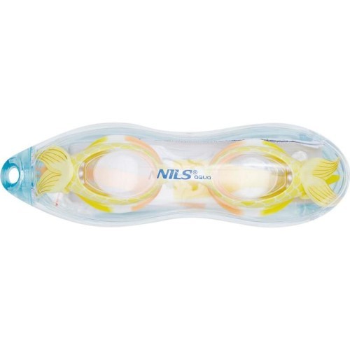 Dzeltenas junioru peldēšanas brilles NILS AQUA NQG870SAF Mermaid
