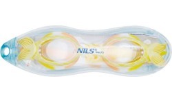 Желтые юниорские очки для плавания NILS AQUA NQG870SAF Mermaid