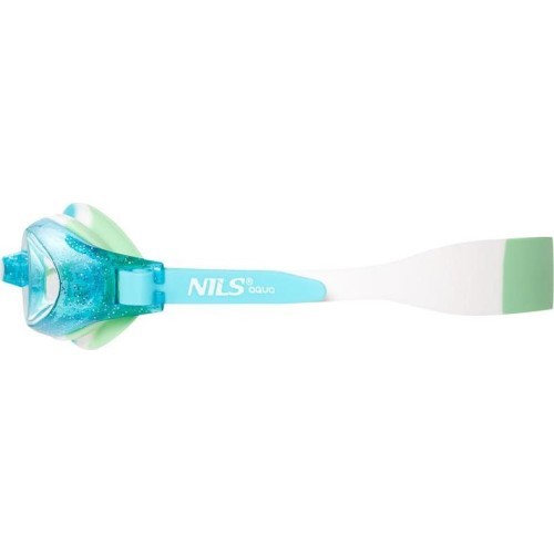 NQG870AF BLUE JUNIOR SWIMMING GOGGLES NILS AQUA