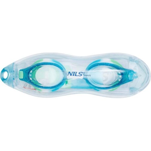 NQG870AF BLUE JUNIOR SWIMMING GOGGLES NILS AQUA