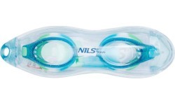 NQG870AF BLUE JUNIOR SWIMMING GOGGLES NILS AQUA
