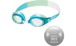 NQG870AF zilas bērnu peldbrilles NILS AQUA