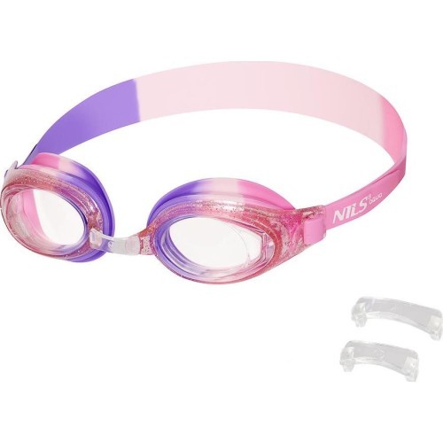 Rozā junioru peldēšanas brilles NILS AQUA NQG870AF