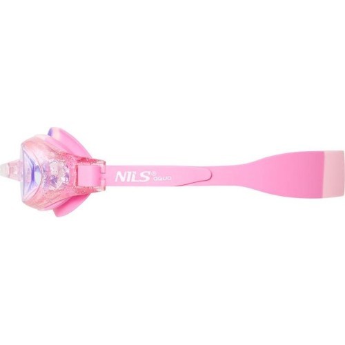 Розовые юниорские очки для плавания NILS AQUA NQG870AF