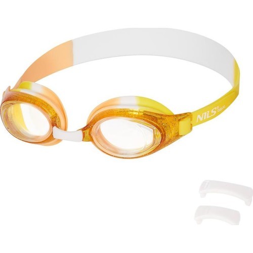 Желтые юниорские очки для плавания NQG870AF NILS Aqua