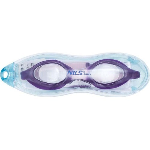Bērnu peldbrilles NILS AQUA NQG170AF, violetas / rozā