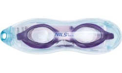 NQG170AF VIOLET/ PINK KIDS SWIMMING GOGGLES NILS AQUA