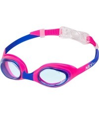 NQG170AF PINK/ BLUE KIDS SWIMMING GOGGLES NILS AQUA