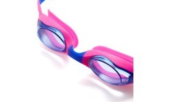 Детские очки для плавания NQG170AF розово-синие Nils Aqua