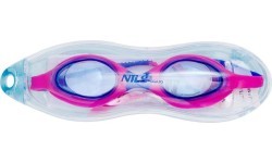 Bērnu peldbrilles NQG170AF rozā/zilas Nils Aqua