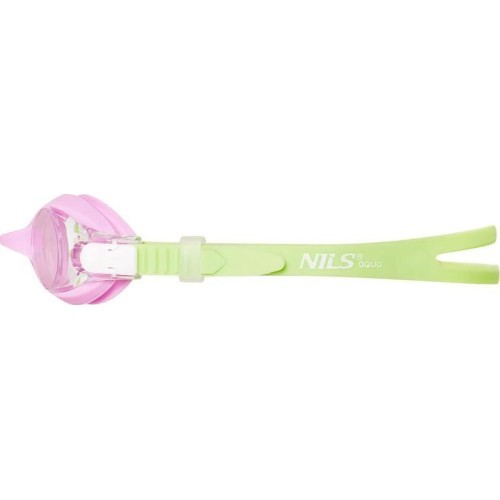 NQG700AF GREEN/ VIOLET JUNIOR SWIMMING GOGGLES NILS AQUA