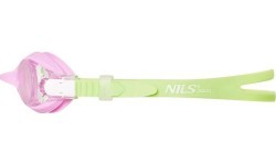 NQG700AF GREEN/ VIOLET JUNIOR SWIMMING GOGGLES NILS AQUA