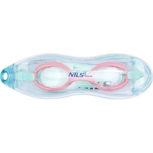 NQG700AF MINT/ PINK JUNIOR SWIMMING GOGGLES NILS AQUA