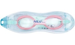 Junioru peldbrilles NILS AQUA NQG700AF, piparmētru un rozā krāsā