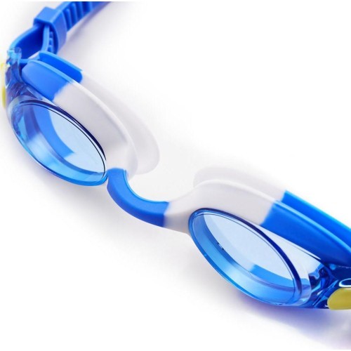 NQG700AF zilas bērnu peldēšanas brilles NILS AQUA