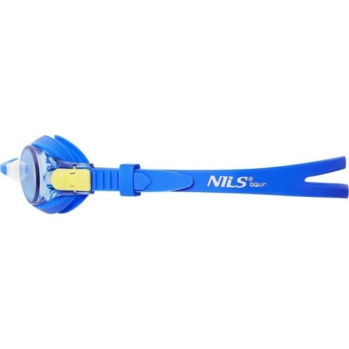 NQG700AF BLUE JUNIOR SWIMMING GOGGLES NILS AQUA