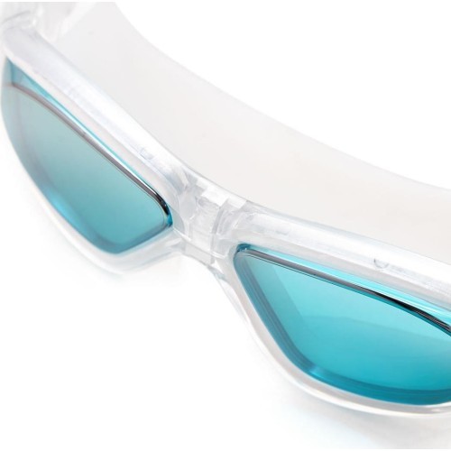 Baltas junioru peldēšanas brilles/maska NILS AQUA NQG280MAF