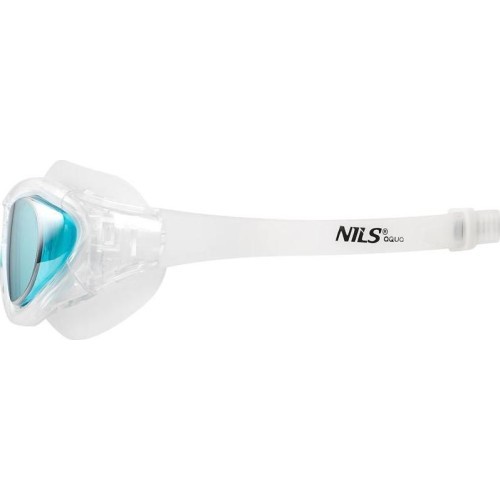 Белые детские очки-маска для плавания NILS AQUA NQG280MAF