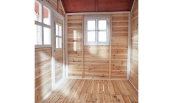 EXIT Loft 550 koka rotaļu mājiņa – naturāla