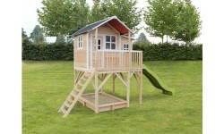 EXIT Loft 750 wooden playhouse - natural