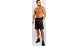 Venum Serpenti Training Shorts - Black/Silver/Gold