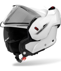 Atverama motocikla ķivere AIROH MATHISSE 2 Color P/J glancēti balta
