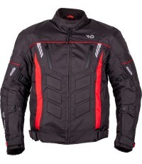 Мужская мотоциклетная куртка WD Motorsports Vegas 2.0 - Black-Red