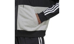 Adidas sieviešu jaka ar rāvējslēdzēju, pelēka/melna, HC8833