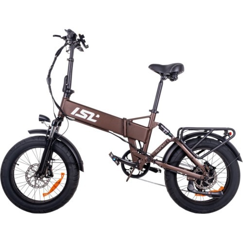 Складной электрический фэтбайк ISL Baxom 20" - Black