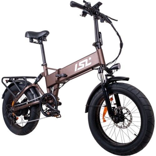 Складной электрический фэтбайк ISL Baxom 20" - Black