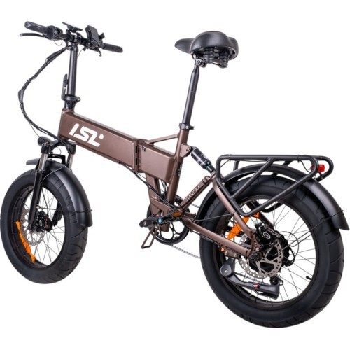 Складной электрический фэтбайк ISL Baxom 20" - Black