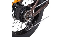 Складной электрический фэтбайк ISL Baxom 20" - Black