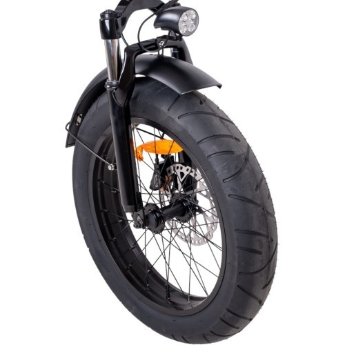 Складной электрический фэтбайк ISL Baxom 20" - Black