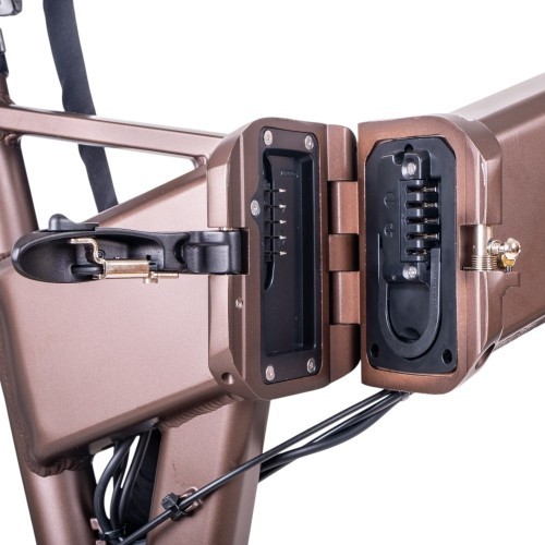 Складной электрический фэтбайк ISL Baxom 20" - Black