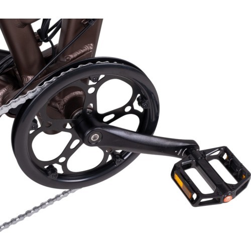 Складной электрический фэтбайк ISL Baxom 20" - Black