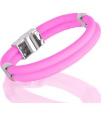 Magnētiskā aproce inSPORTline Toliman (brūna) - Pink