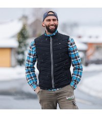 Vīriešu siltā veste W-TEC HEATstem - Black