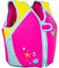 Bērnu peldveste inSPORTline Aprendito - Pink