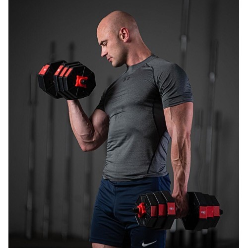 SGC20  BARBELL AND DUMBBELLS COMPOSITE HMS - 30 kg